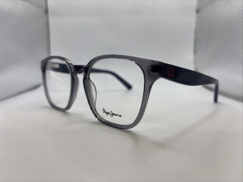 Pepe Jeans Geralt PJ3514 988 51/19-145 Mens Transparent Grey Full Rim Eyeglasses