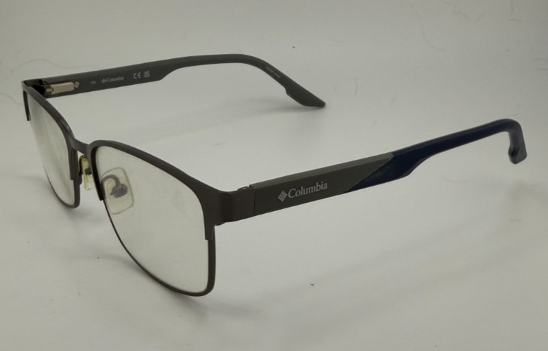 COLUMBIA EYEGLASSES FRAMES ONLY C3044-070 GRAY/BLUE FULL RIM 57-18-150