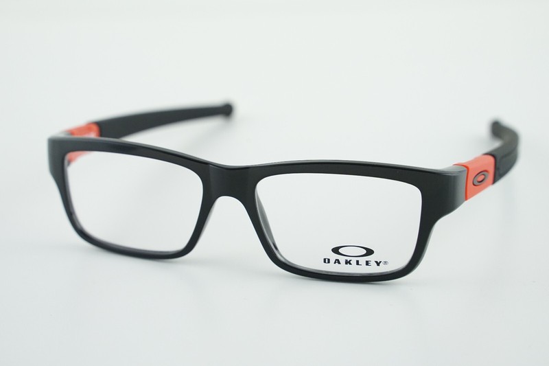 OY8005-0347 Kid’s Oakley Marshal XS Polished Black Red 47-14 Frames