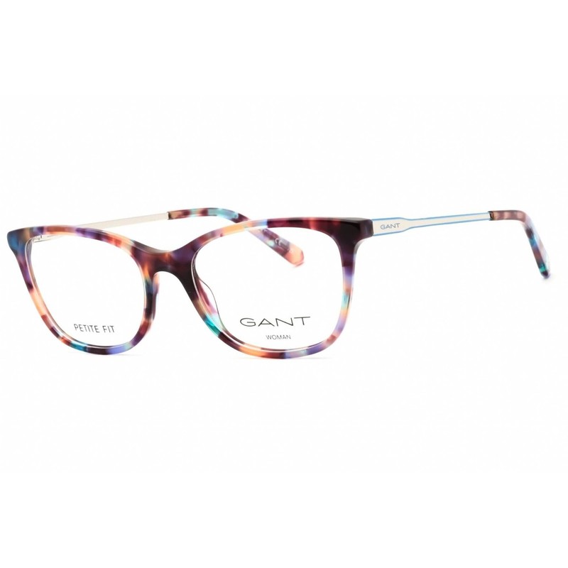 Gant Women’s Eyeglasses Blue/Other Acetate Cat Eye Full Rim, 50mm GA4104 092