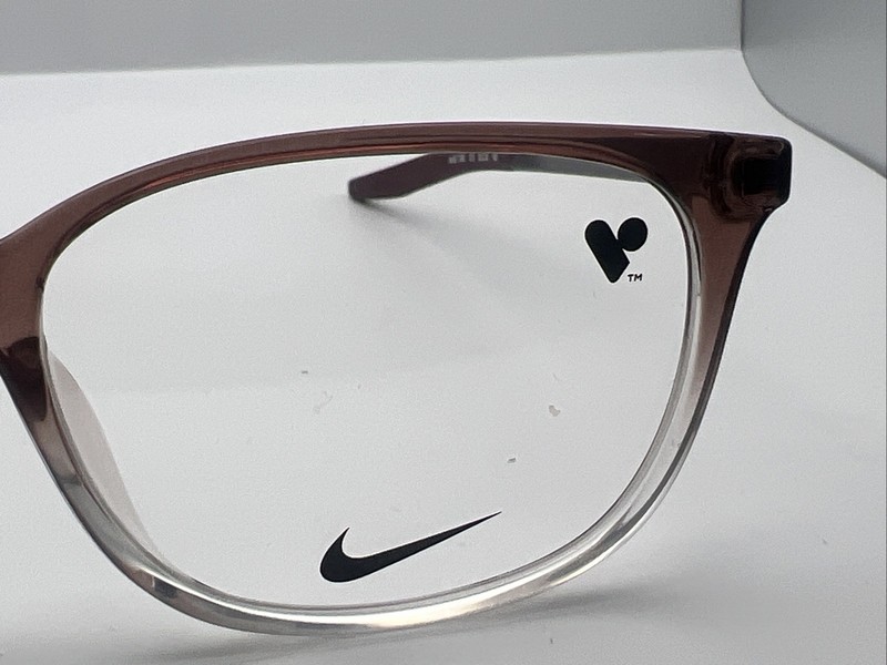 NIKE 7283 212 52/16 145 Maroon Fade Optical Eyeglasses 1879 gallery