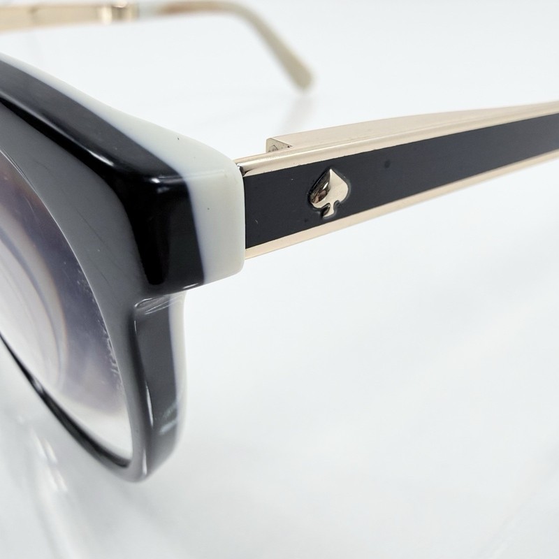Kate Spade New York Caylen S0T Black Cream Eyeglass Frames 50-17 135 Frame Only gallery