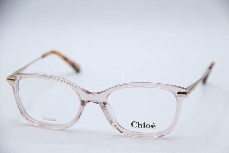 NEW CHLOE CH0059O 003 PINK GOLD HAVANA AUTHENTIC EYEGLASSES 48-17