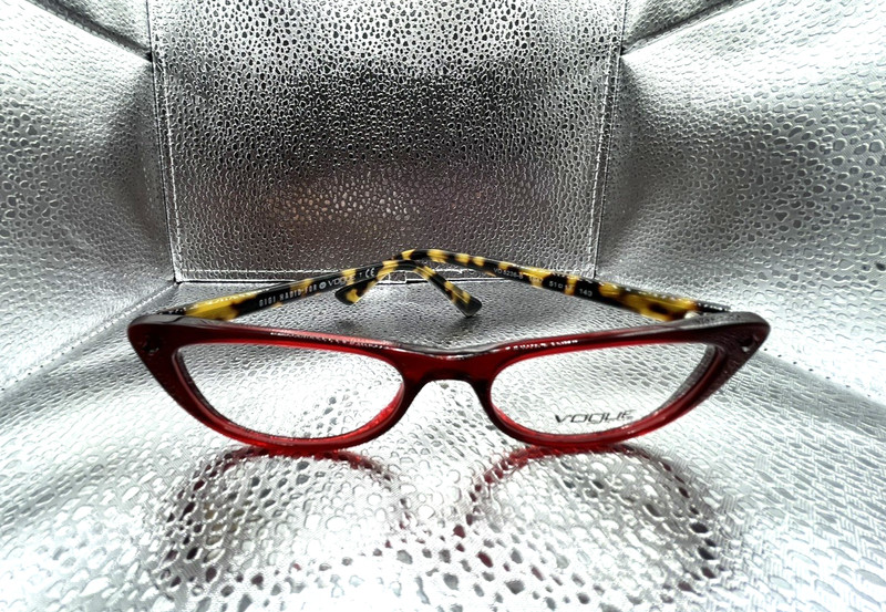 New 100% Authentic VOGUE Eyeglasses Frames VO 5236-B 1947, Red, 51-17-140 gallery