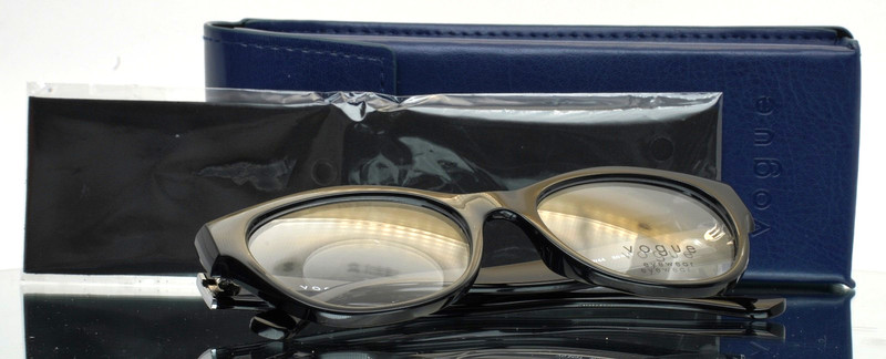 VOGUE VO5527 W44 Black Womens Semi Cat Eye Full Rim Eyeglasses 50-17-135 B:41