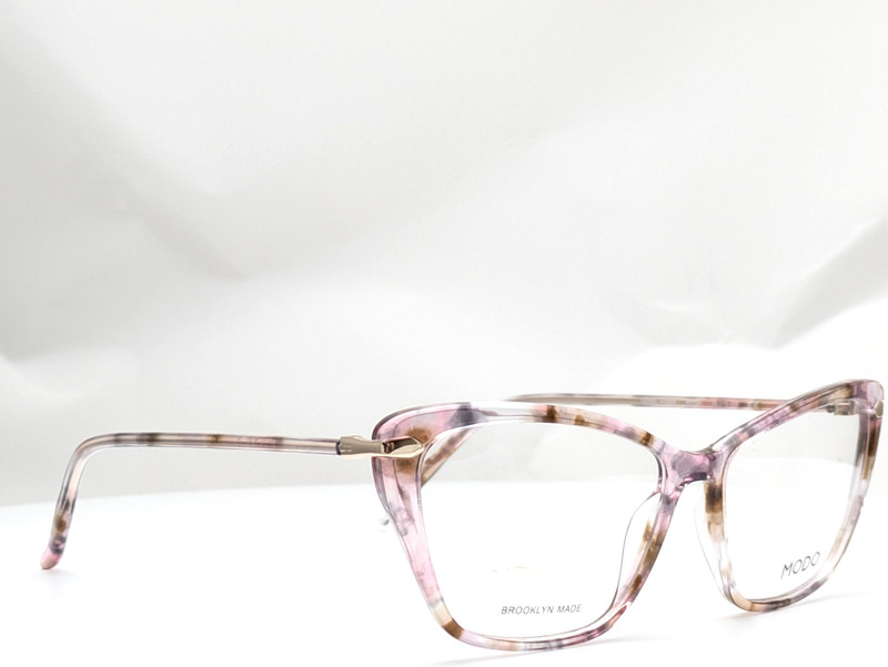 MODO Amber PTTSK Pink Tortoise Sparkle Women’s Eyeglasses Frames 56-15-145