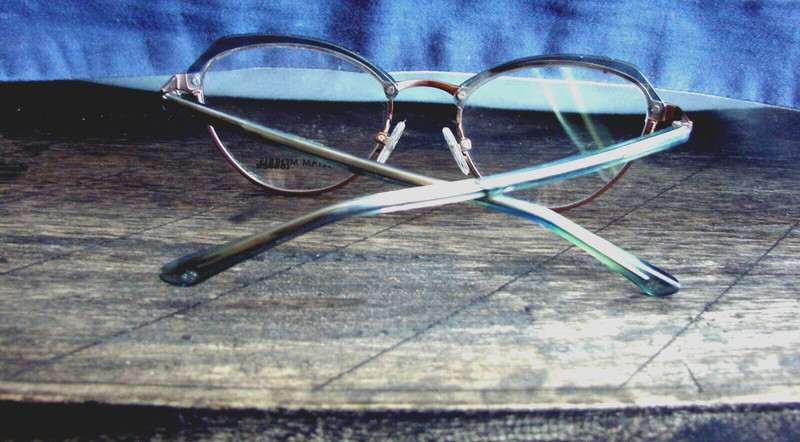 WILLIAM MORRIS EYEGLASS FRAME MODEL LN50123 SEMI CAT EYE NEW gallery