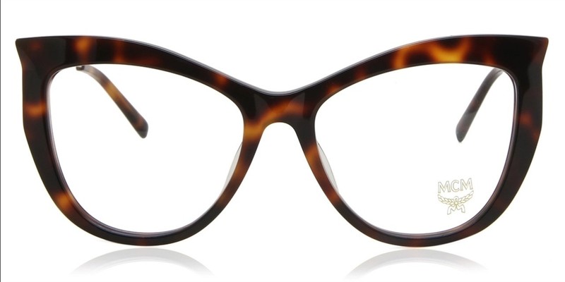 NEW MCM2701 214 Havana Eyeglasses 54mm with MCM Case