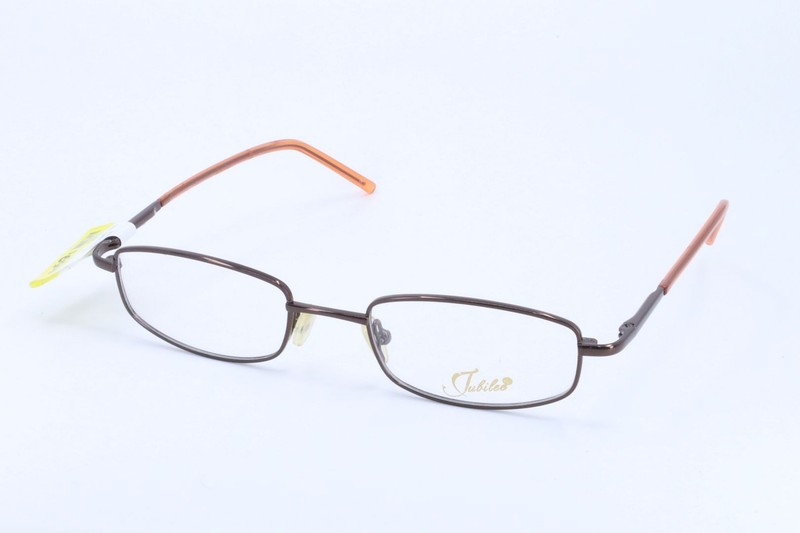 Jubilee J5722 Brown Rectangle Men Full Rim 47-19-135 Eyeglasses Frames