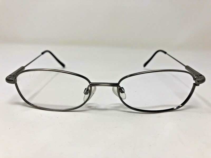 Modern Eyewear Eyeglasses Frame BRADLEY ANTIQUE SILVER 51-17-140 Slvr/Black CQ47