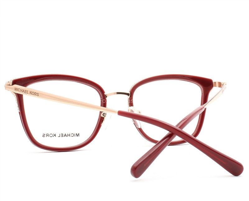 Michael Kors Coconut Grove Eyeglasses Glasses MK 3032 1108 Red Gold 51mm w/case gallery