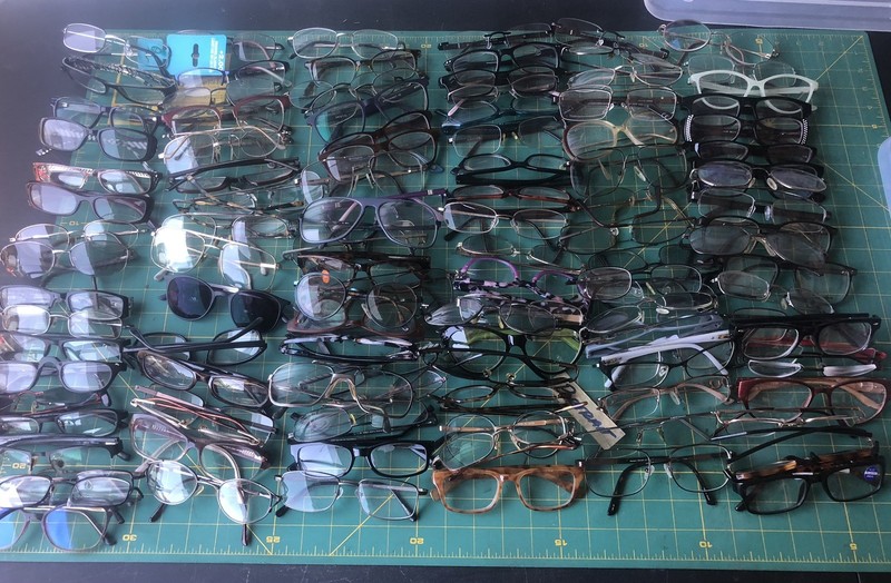 Wholesale Bulk Lot 100+ Various Eyeglass Frames NO RETURNS