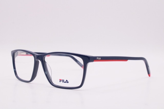 NEW FILA VF9240 COL. 0V15 BLUE RED AUTHENTIC EYEGLASSES 55-14