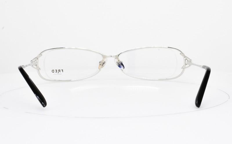 FRED Lunettes Eyeglasses frame SILVER CHROME 53-14-130 VOLUTE OP N1 002 gallery
