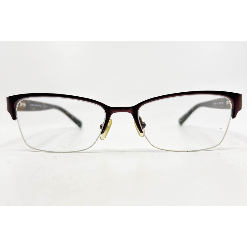 Armani Exchange AX 1004 6016 Womens Eyeglasses Burgundy Half Rim 52-17-135 gallery