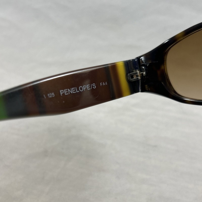 Kate Spade Penelope/S FA4 Sunglasses Italy Tortoise Shell Striped 125mm Frame gallery