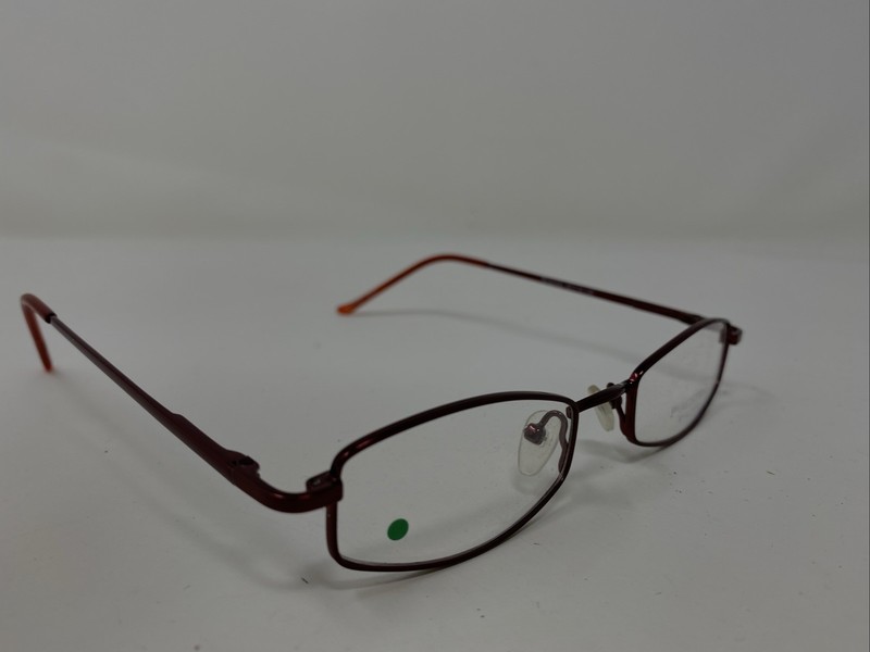 CAPRI PEACHTREE PT 7725 Burgundy 46-19-135 Metal Full Rim Eyeglasses Frame JW54 gallery