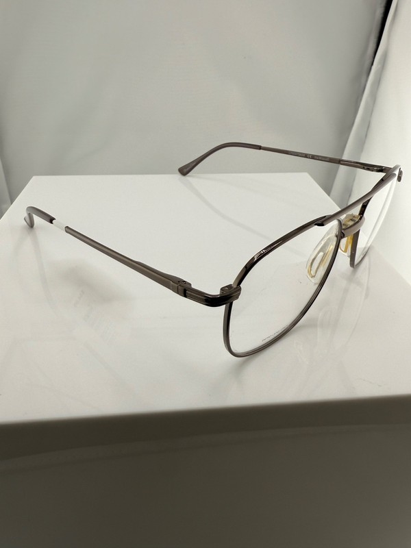 Via Milano Kyle BRN Eyeglass Frames Aviators 56-17-144 NWT gallery