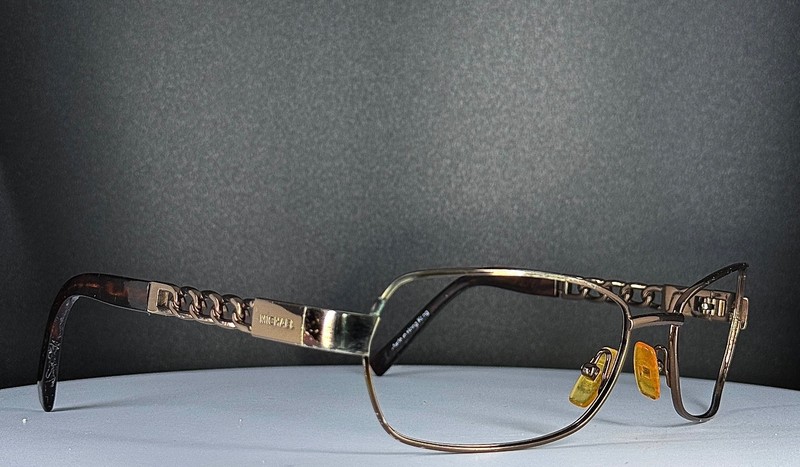 VTG MICHAEL KORS Copper Womens Glam Oval Full Rim Eyeglasses FRAMES ONLY