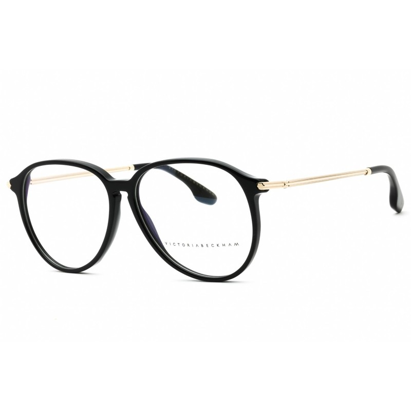 Victoria Beckham Women’s Eyeglasses Black Acetate Aviator Shape Frame VB2606 001