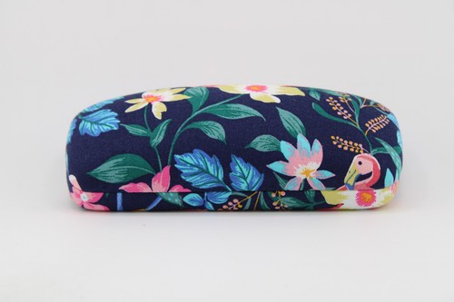 NEW VERA BRADLEY JESSIE FLAMINGO GARDEN FMG BLUE GOLD AUTHENTIC EYEGLASSES 47-16 gallery