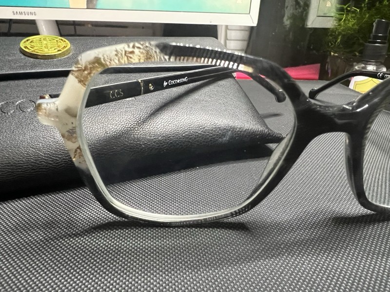 COCO SONG CCS 148 Multi 24K Gold Inserts 53mm women's Designer Eyeglasses gallery