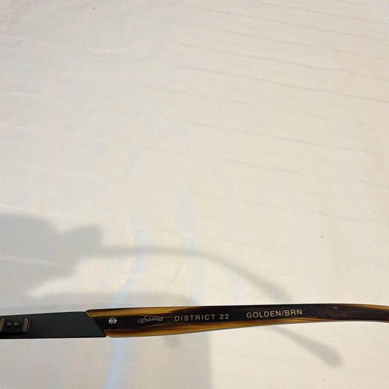 Sama District 22 Brown Tortoise Metal/Plastic Full Rim Eyeglasses 49-16-142 gallery