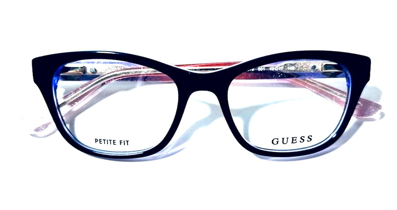 GUESS GU2678 001 PURPLE PINK NEW AUTHENTIC FULL RIM EYEGLASSES FRAMES 49-17-140