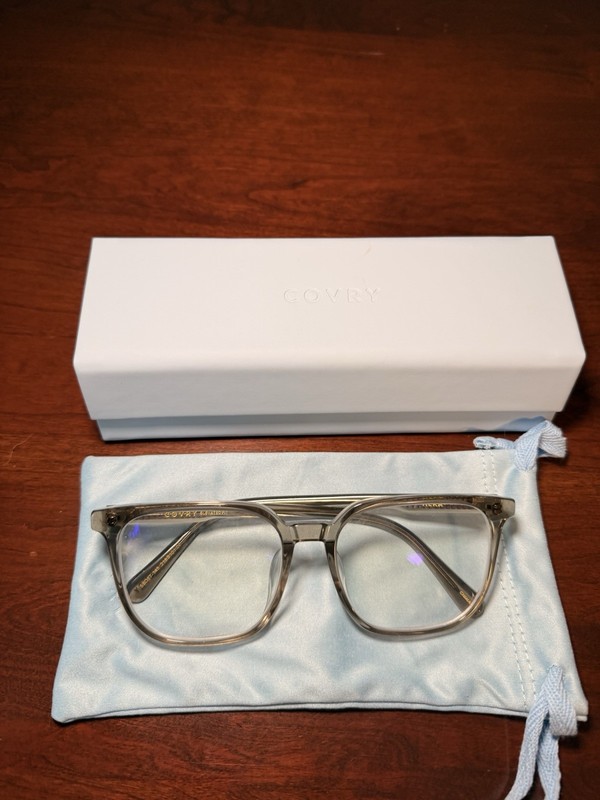 Covry Heka Taupe Eyeglasses