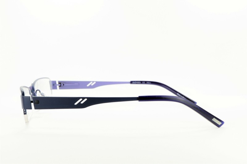 AD LIB AB3201 BL Matte Blue 52-17-140 Half Rim Eyeglasses Flex TITAN +Case G240 gallery
