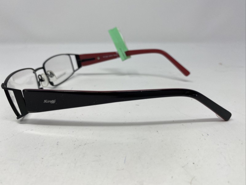 Miraggi MI-5315 C1 MATTE BLACK 52-18-135 Metal Full Rim Eyeglasses Frame MO66 gallery