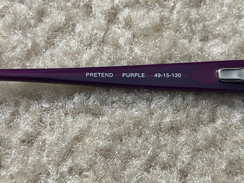 Lucky Brand Lucky Me Pretend Purple Eyeglasses Frames 49-15-130 gallery