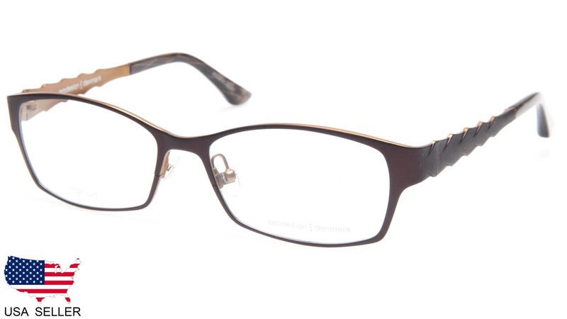 NEW PRODESIGN DENMARK 5315 c.5031 BROWN EYEGLASSES FRAME 53-16-130 B34mm Japan