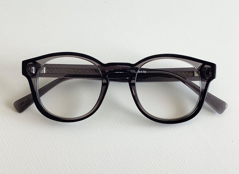 Maui Jim Eyeglasses MJO 2210-27C Translucent Grey Mountain Core Frames 47-22-145