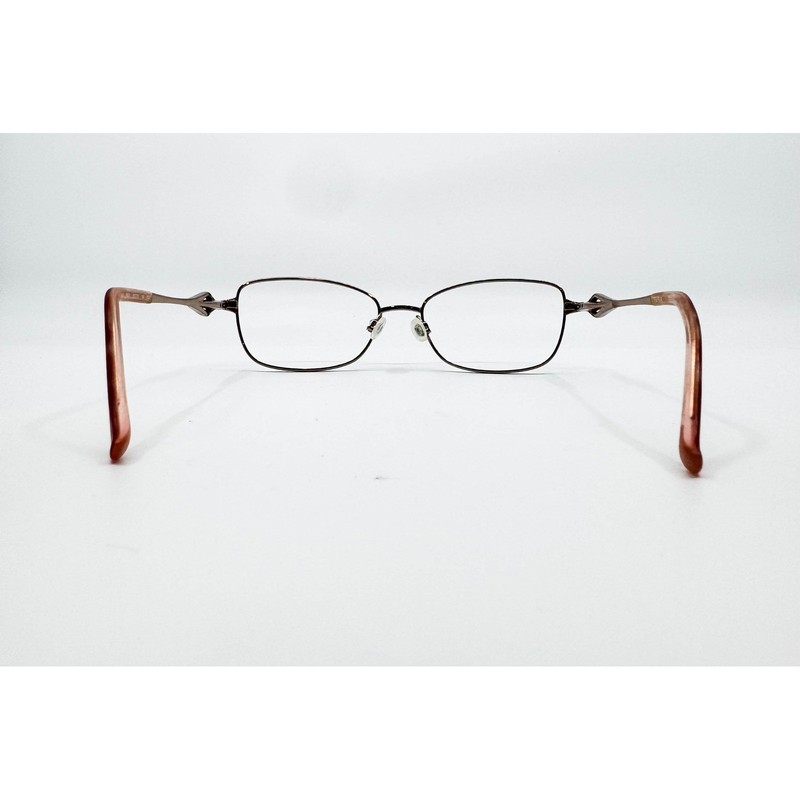 Tura Eyeglass Frames Womens Rose Gold R918 Filigree Temple 52-16-140 gallery