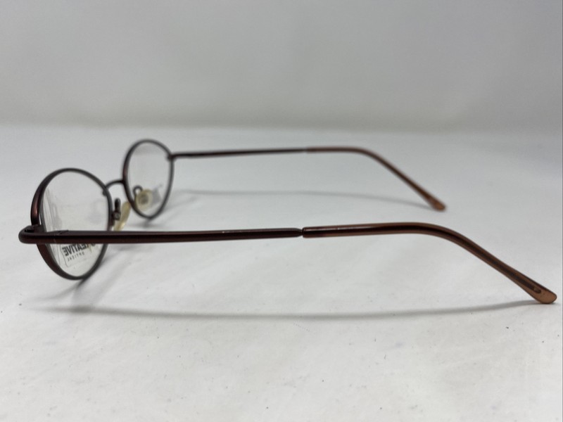Creative Optical CF-1052 MCP 51-18-135 Matte Brown Full Rim Eyeglasses Frame B12 gallery