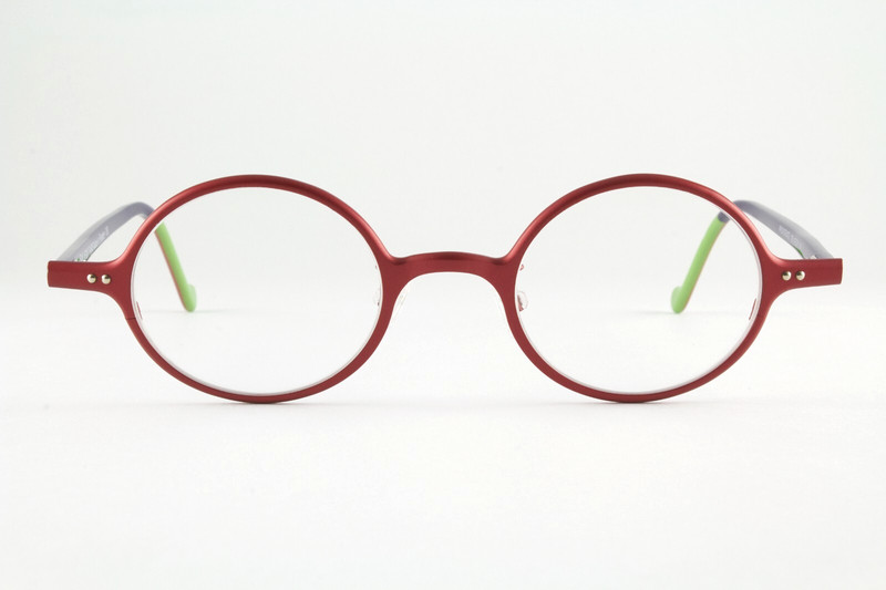 Authentic Jean Lafont PROVIDENCE 126 42mm Red Blue Green Glasses Frames France