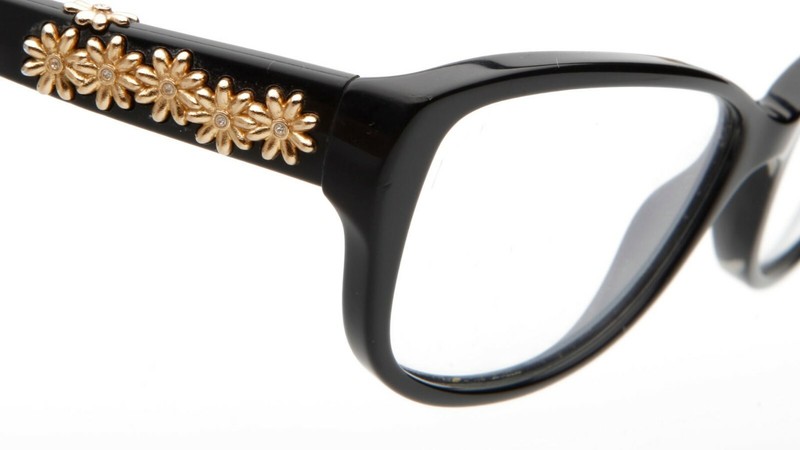 TIFFANY & Co TF 2068-B 8001 BLACK /GOLD EYEGLASSES GLASSES FRAME 54-15-135 Italy gallery