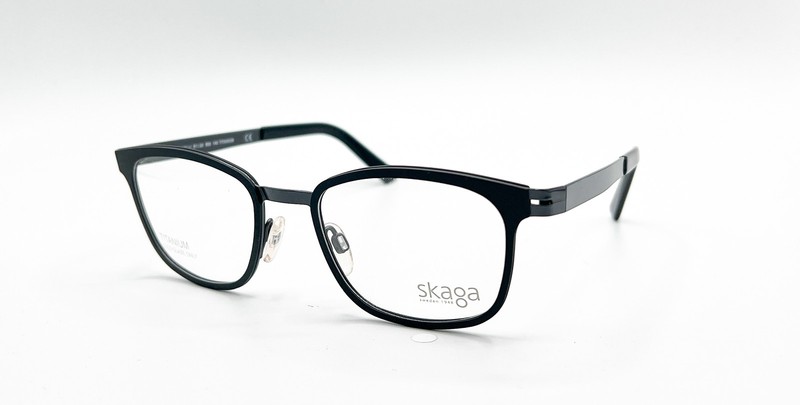 NEW SKAGA 2540-U DAELVI 509 GUNMETAL MATT BLACK AUTHENTIC EYEGLASSES 51-20