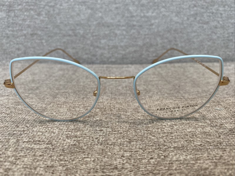FRANCOIS PINTON - PARIS Eyewear AIR 7 Frame 49-21-142 Be Gold Optical FRANCE gallery