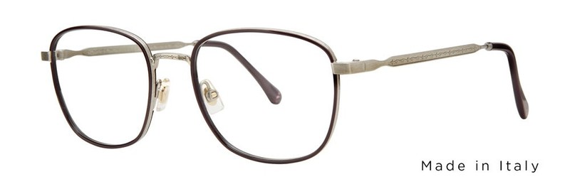 Valdo Augusto Eyeglasses Eye Glasses Deep Mauve Authentic New 52mm Men