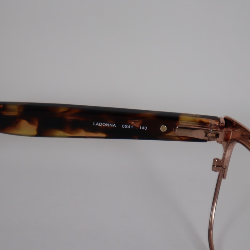 Kate Spade Ladonna 0S41 Gold Glitter Tortoise Eyeglasses Frames 53-15-140mm gallery