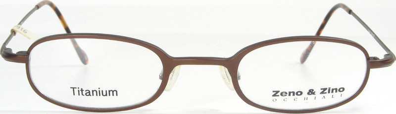 Zeno & Zino OCCHIALI 139 Clay Matte Brown Eyeglasses Glasses Frame 44-22-135 NEW