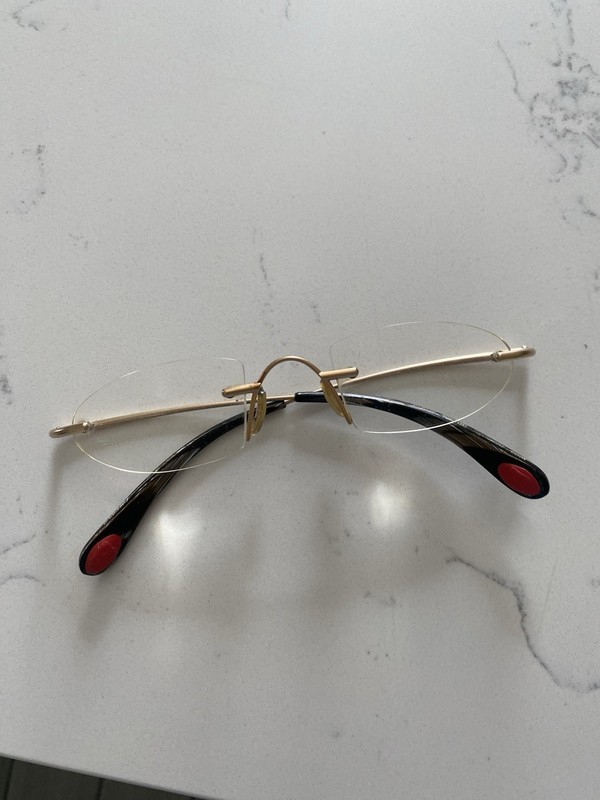 BUGATTI 356 10 LODOTYPE RIMLESS DESIGNER FRAME MEN Clear Eyeglasses