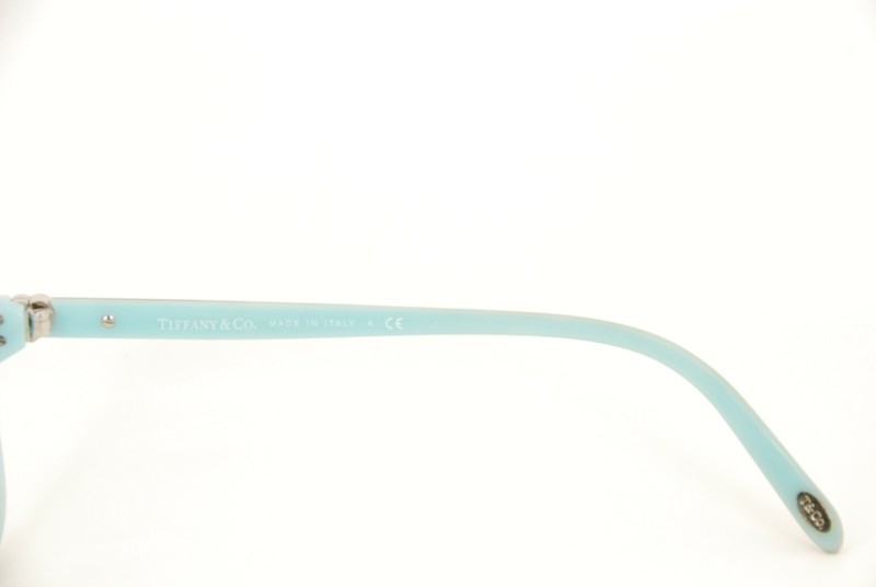 Authentic Tiffany & Co. TF 2097 8134 52mm Tortoise Blue Frames Glasses Italy gallery
