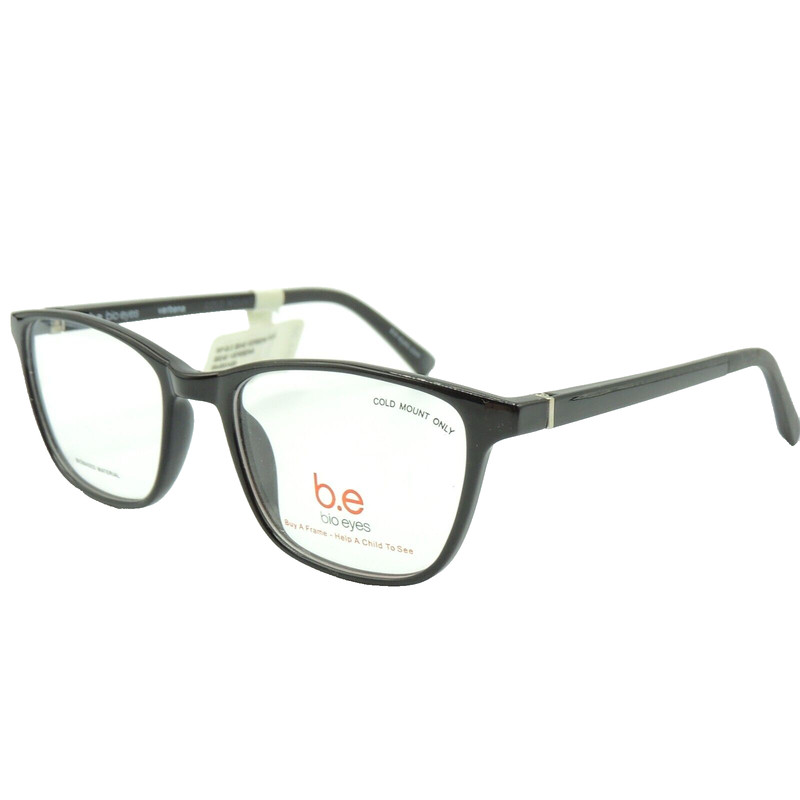 Bio Eyes BE40 Verbena Black Eyeglass Frame 49 17 140