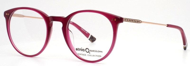 ETNIA BARCELONA Jordaan Mt PUPK Purple Pink Womens Round Eyeglasses 48-21-140