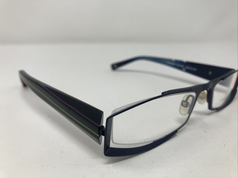 French Connection Eyeglasses Frame England OFF6506 Col.006 50-19-140 Blue B832 gallery