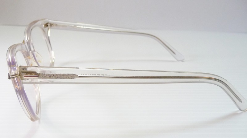 Shuron Freeway 6 Eyeglass Frames – Clear Crystal – 52◻22 – USA gallery