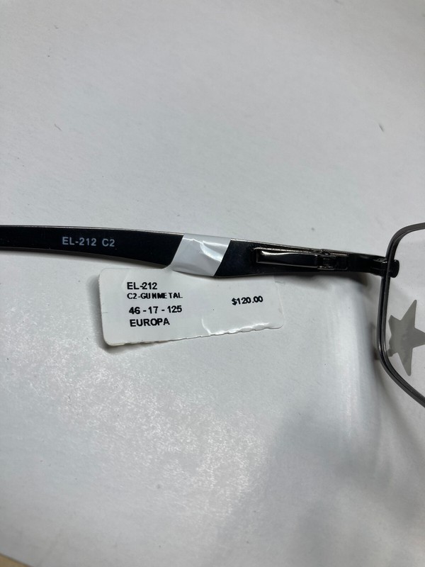 ELEMENTS BOY'S GUNMETAL EYEGLASS FRAMES #EL-212 C2 SIZE: 46-17-125 (00) gallery